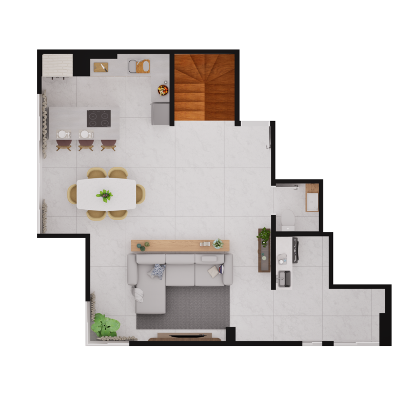 Duplex Social 02 - Humanizada